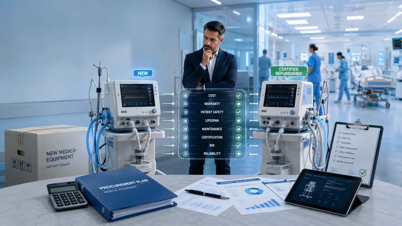 New vs Refurbished Medical Equipment: 2026 Buying Guide