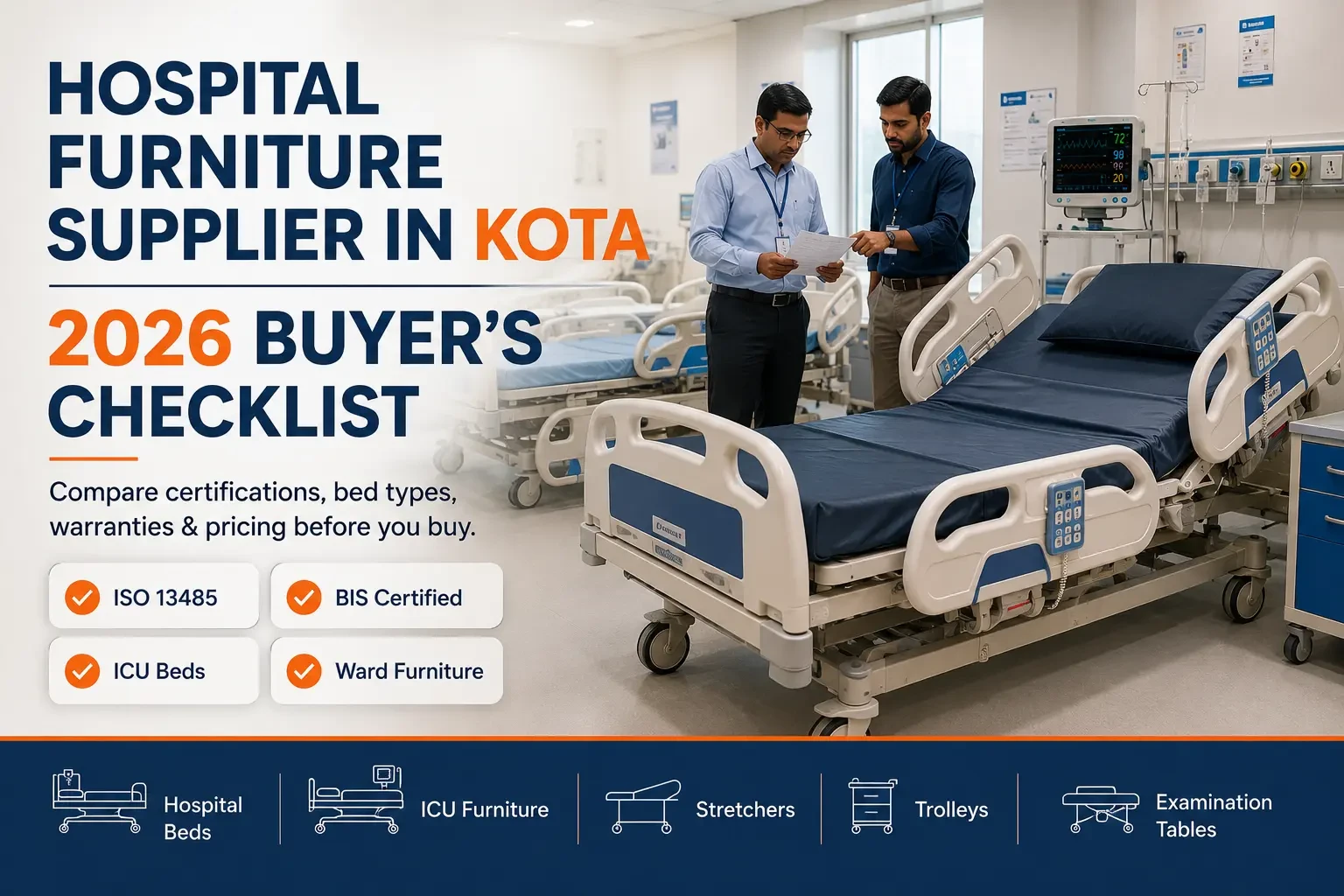 Hospital Furniture Supplier in Kota: 2026 Buyer's Checklist